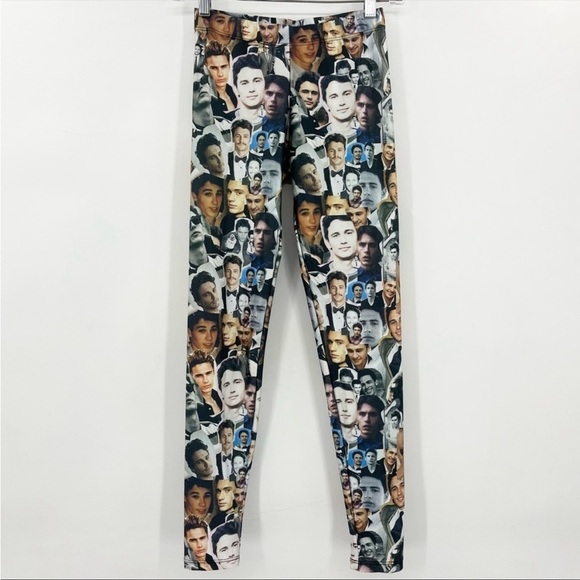 Clashist James Franco Celebrity Collage Leggings - Picture 2 of 8